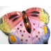 Vintage Italy Large Colorful Butterfly Wall Pocket   332672818024